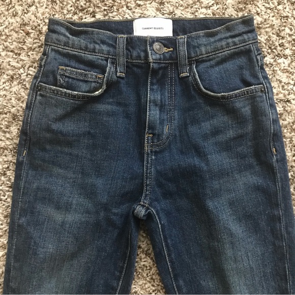 Current/Elliot Distressed Skinny Jeans - Picture 3 of 9